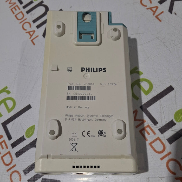 Philips M3001A-A01C06 Fast SpO2, NIBP, ECG, Temp, IBP MMS Module