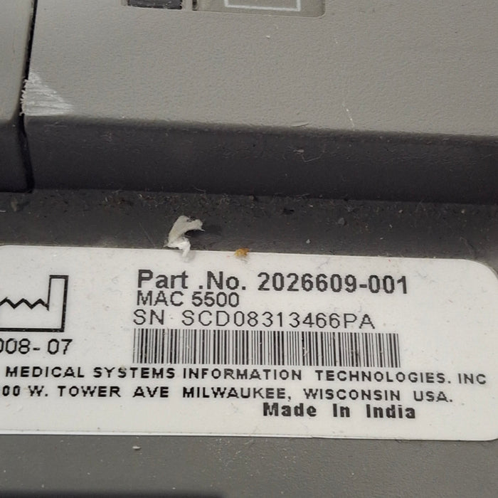 GE Healthcare MAC 5500 ECG without CAM Module