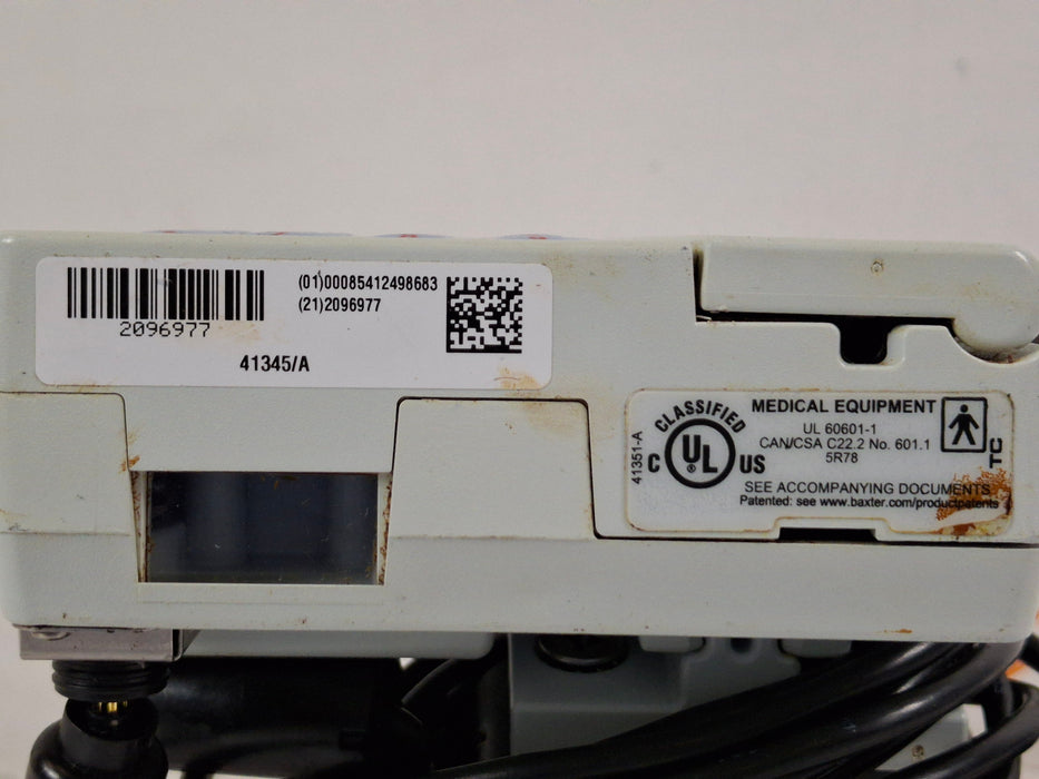 Baxter Sigma Spectrum 8.01.00 with B/G Battery Infusion Pump