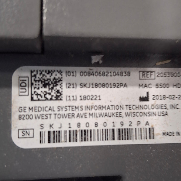 GE Healthcare MAC 5500 HD ECG without CAM Module