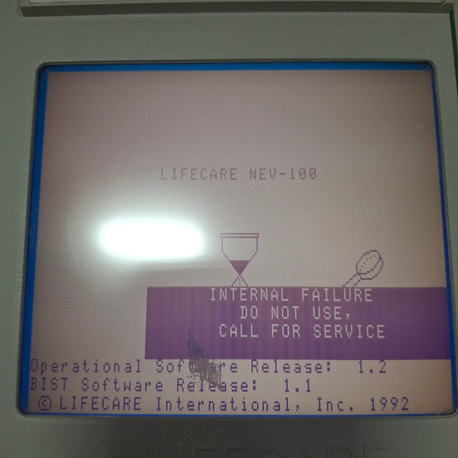 LifeCare LifeCare NEV-100 Portable Lifecare Ventilator Respiratory reLink Online