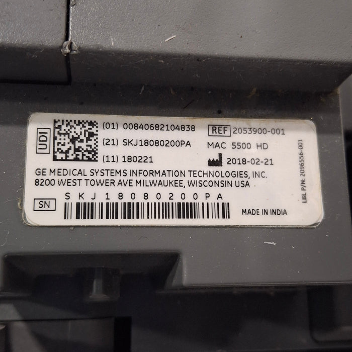 GE Healthcare MAC 5500 HD ECG without CAM Module