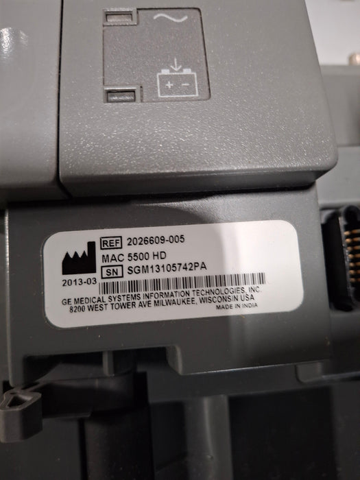 GE Healthcare MAC 5500 HD ECG without CAM Module