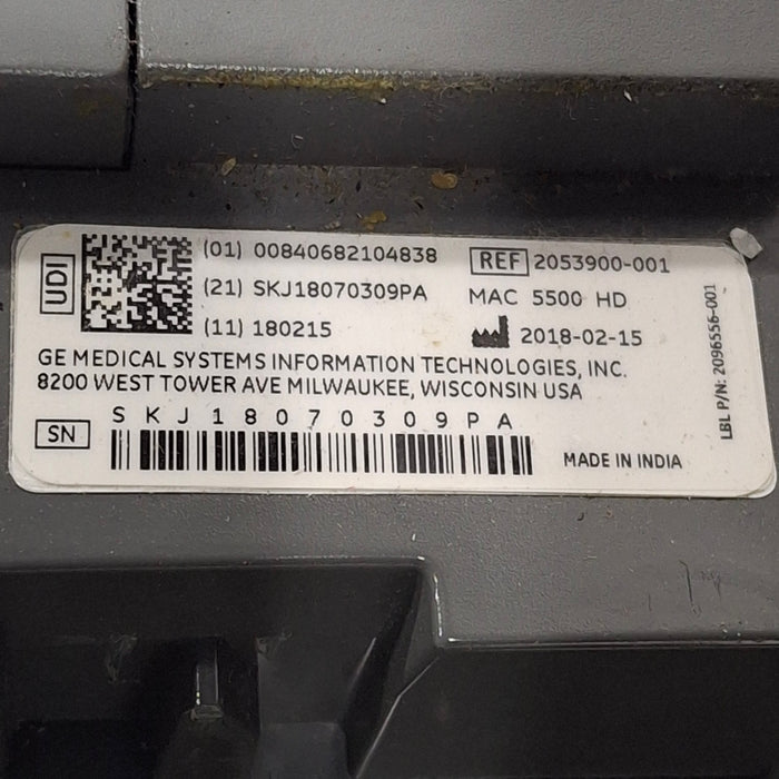 GE Healthcare MAC 5500 HD ECG without CAM Module