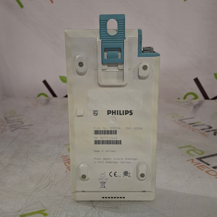 Philips M3001A-A01C06 Fast SpO2, NIBP, ECG, Temp, IBP MMS Module