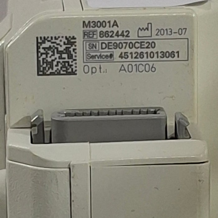 Philips M3001A-A01C06 Fast SpO2, NIBP, ECG, Temp, IBP MMS Module