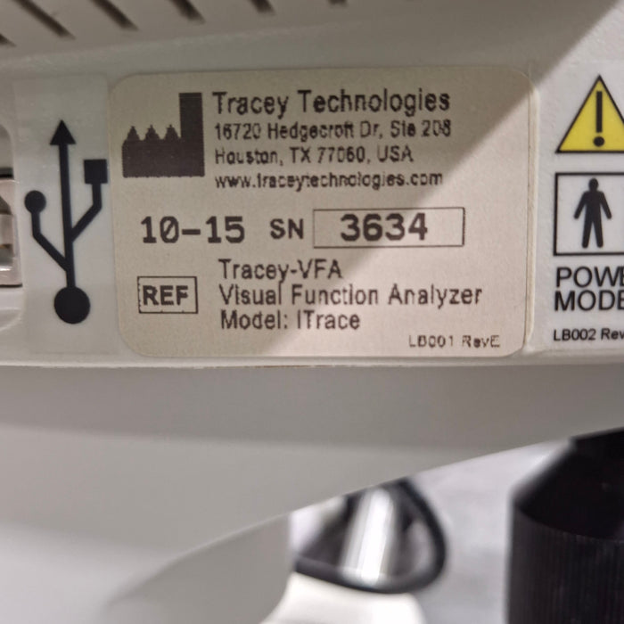 Tracey Technologies iTrace Visual Function Analyzer