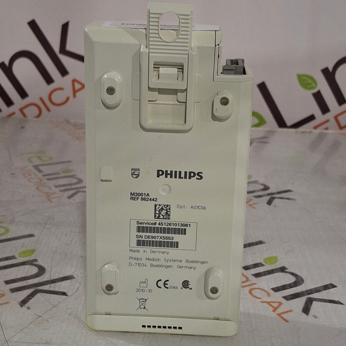 Philips M3001A-A01C06 Fast SpO2, NIBP, ECG, Temp, IBP MMS Module
