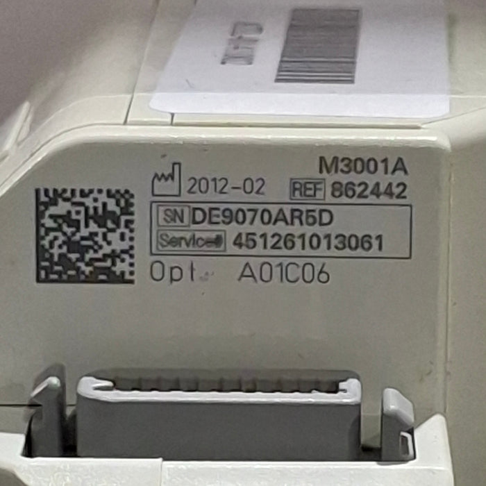 Philips M3001A-A01C06 Fast SpO2, NIBP, ECG, Temp, IBP MMS Module