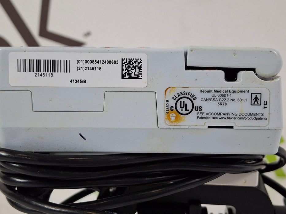 Baxter Sigma Spectrum 8.01.00 with B/G Battery Infusion Pump
