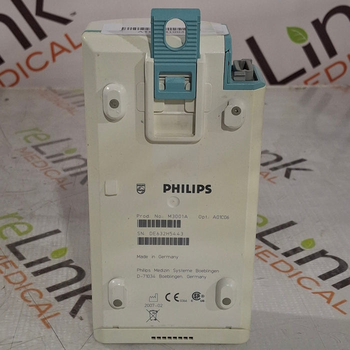 Philips M3001A-A01C06 Fast SpO2, NIBP, ECG, Temp, IBP MMS Module
