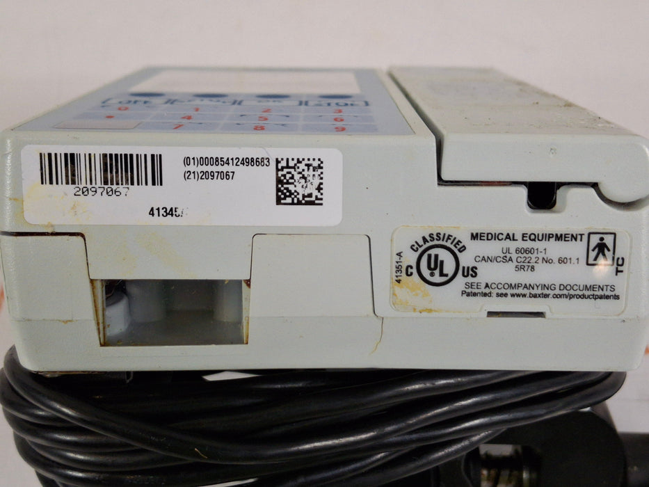 Baxter Sigma Spectrum 8.01.00 with B/G Battery Infusion Pump