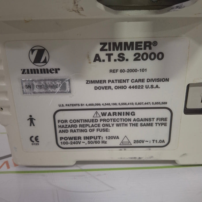 Zimmer ATS 2000 Automatic Tourniquet System