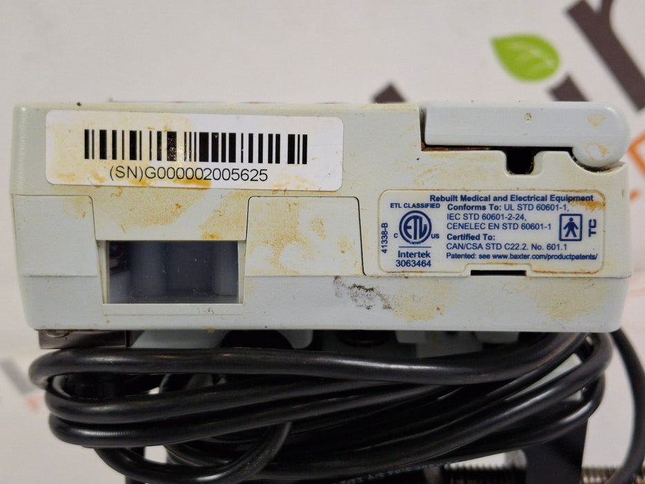 Baxter Sigma Spectrum 8.01.00 with B/G Battery Infusion Pump