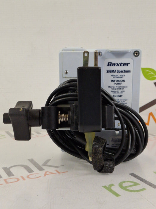 Baxter Sigma Spectrum 8.01.01 w/o Battery Infusion Pump