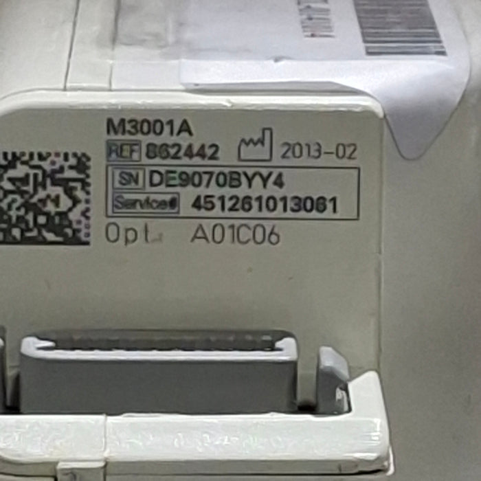 Philips M3001A-A01C06 Fast SpO2, NIBP, ECG, Temp, IBP MMS Module