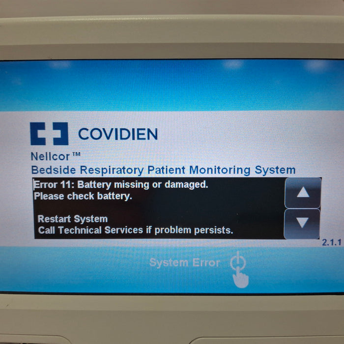 Covidien PM1000N Nellcor Bedside SPO2 Monitor