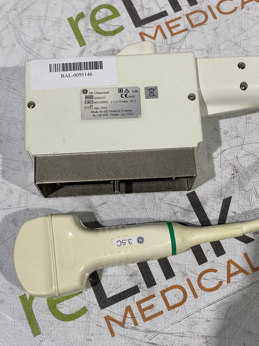 GE Healthcare 3.5C 2.5-3.75/D2.5 2050357 Convex Transducer