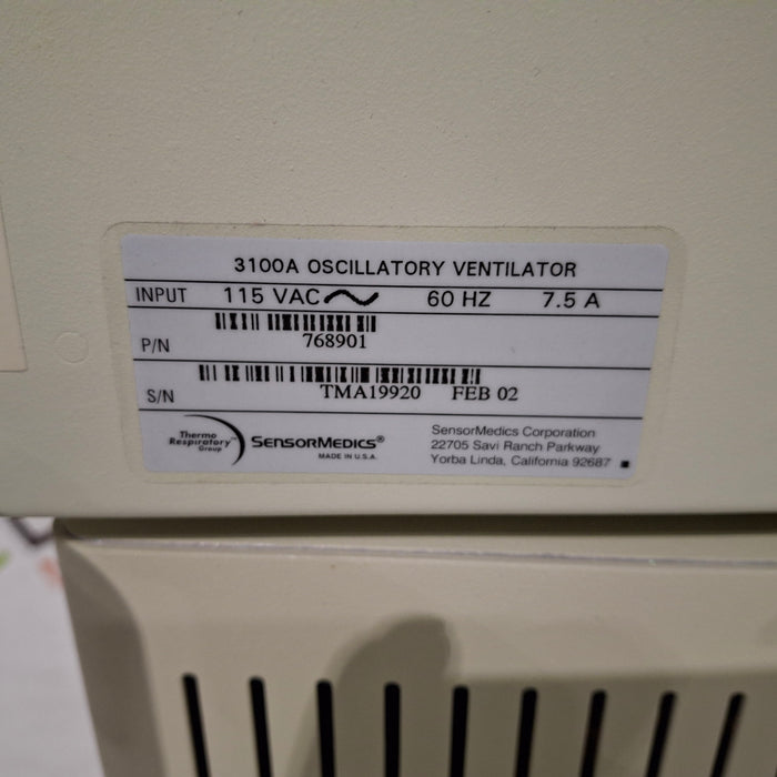 CareFusion SensorMedics 3100A Oscillatory Ventilator