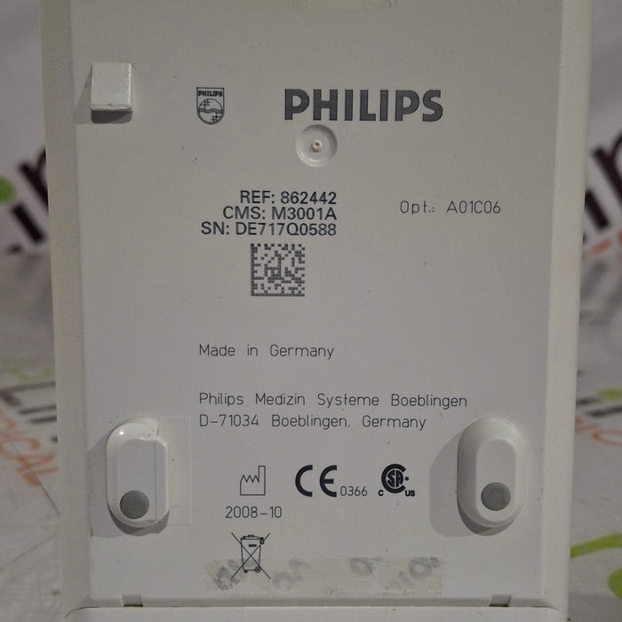 Philips M3001A-A01C06 Fast SpO2, NIBP, ECG, Temp, IBP MMS Module