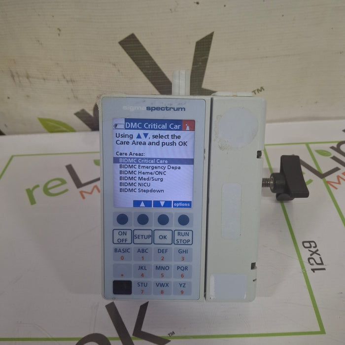Baxter Sigma Spectrum 6.05.13 with B/G Battery Infusion Pump