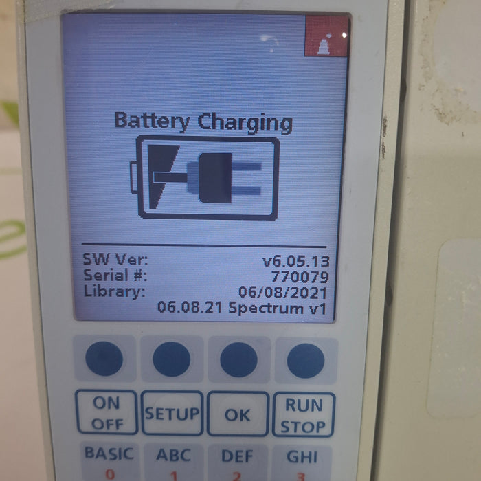 Baxter Sigma Spectrum 6.05.13 with B/G Battery Infusion Pump