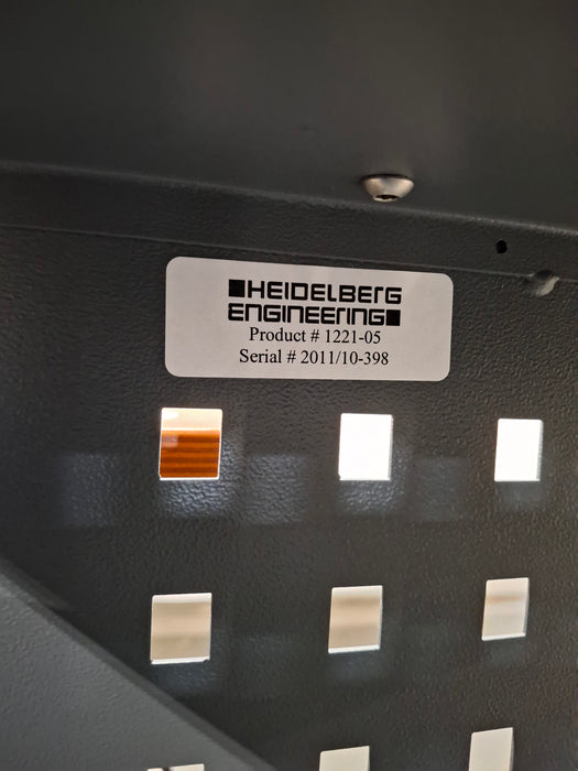 Heidelberg Engeneering HRA + OCT Spectralis Multimodal Imaging Platform