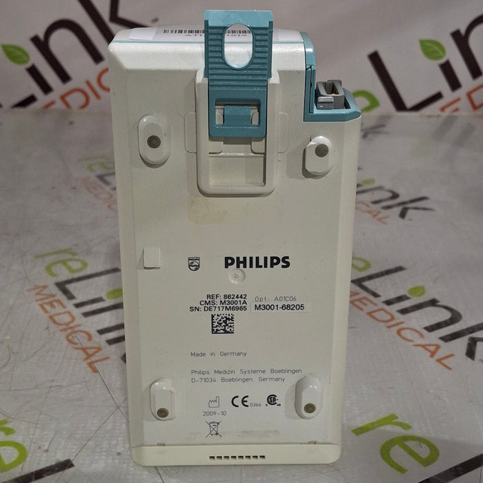 Philips M3001A-A01C06 Fast SpO2, NIBP, ECG, Temp, IBP MMS Module
