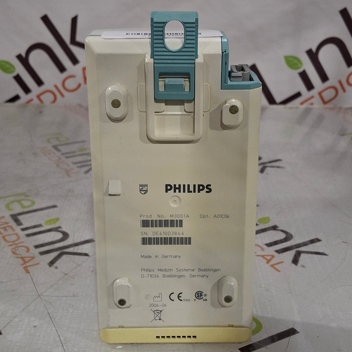 Philips M3001A-A01C06 Fast SpO2, NIBP, ECG, Temp, IBP MMS Module