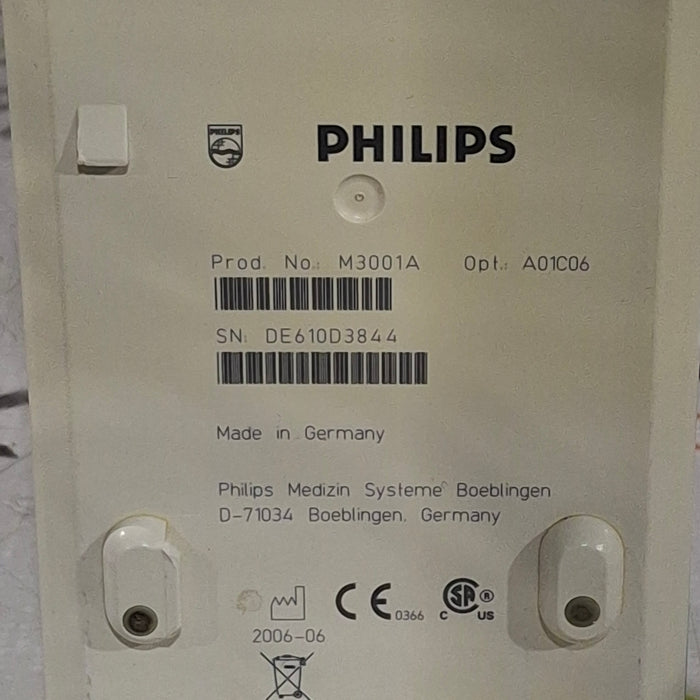 Philips M3001A-A01C06 Fast SpO2, NIBP, ECG, Temp, IBP MMS Module