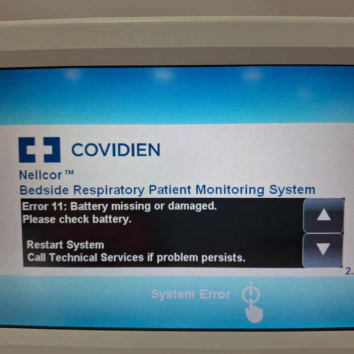 Covidien PM1000N Nellcor Bedside SPO2 Monitor