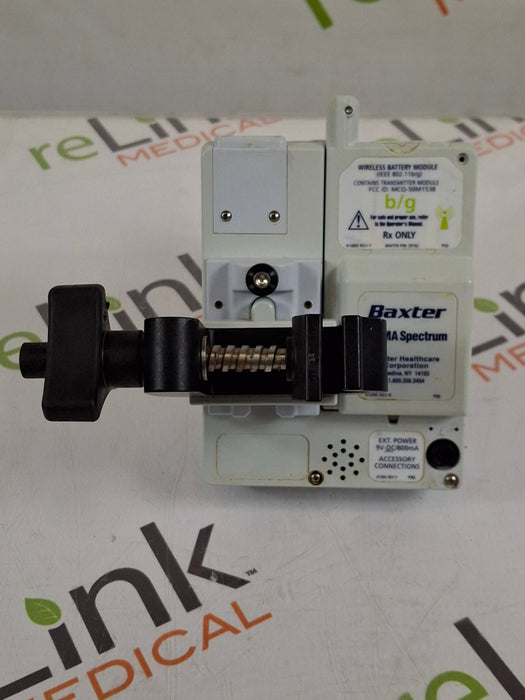 Baxter Sigma Spectrum 8.01.00 with B/G Battery Infusion Pump