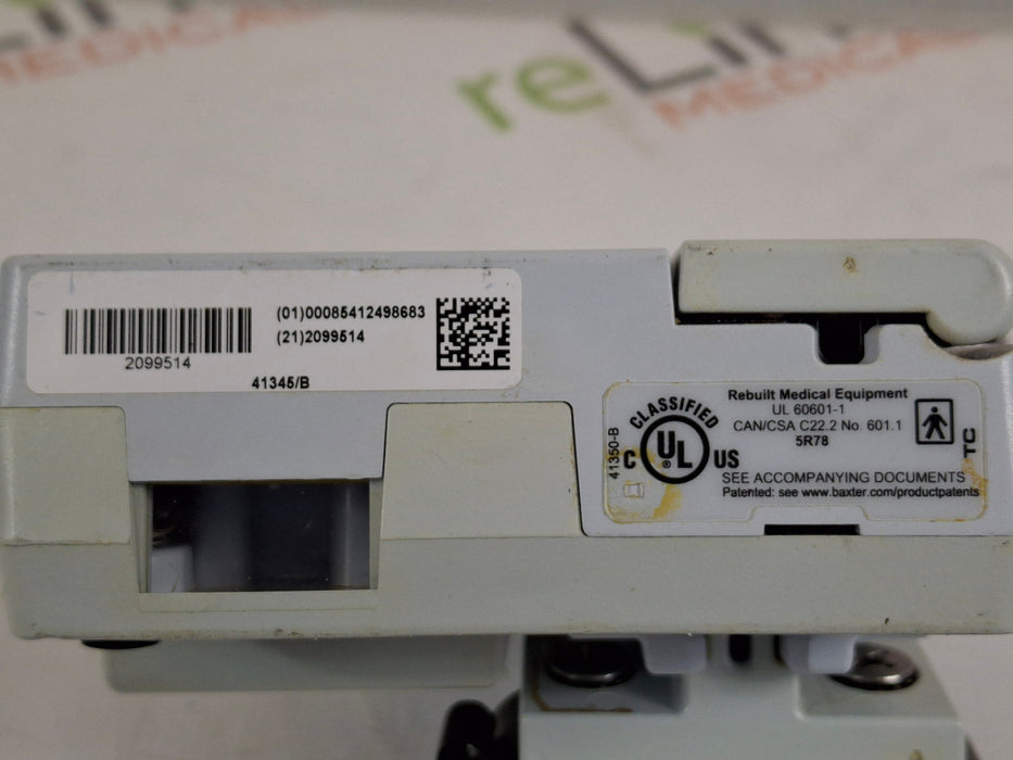 Baxter Sigma Spectrum 8.01.00 with B/G Battery Infusion Pump
