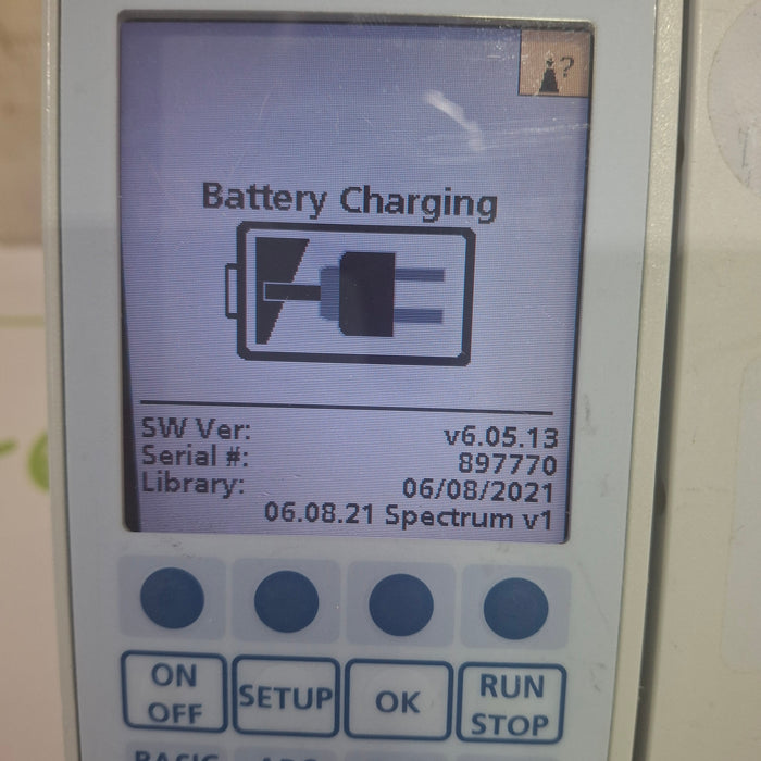 Baxter Sigma Spectrum 6.05.13 with B/G Battery Infusion Pump