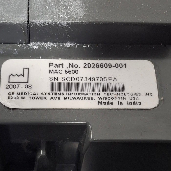 GE Healthcare MAC 5500 ECG without CAM Module