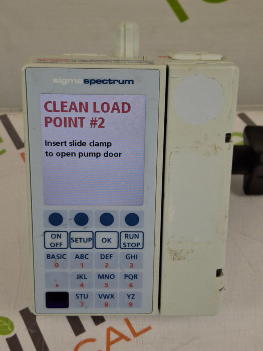 Baxter Sigma Spectrum 8.00.03 w/ B/G Battery Infusion Pump