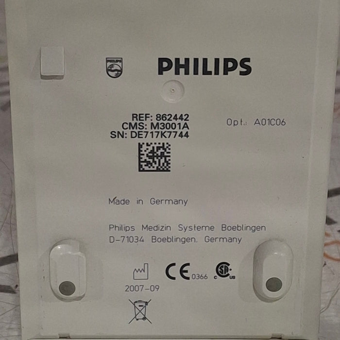 Philips M3001A-A01C06 Fast SpO2, NIBP, ECG, Temp, IBP MMS Module