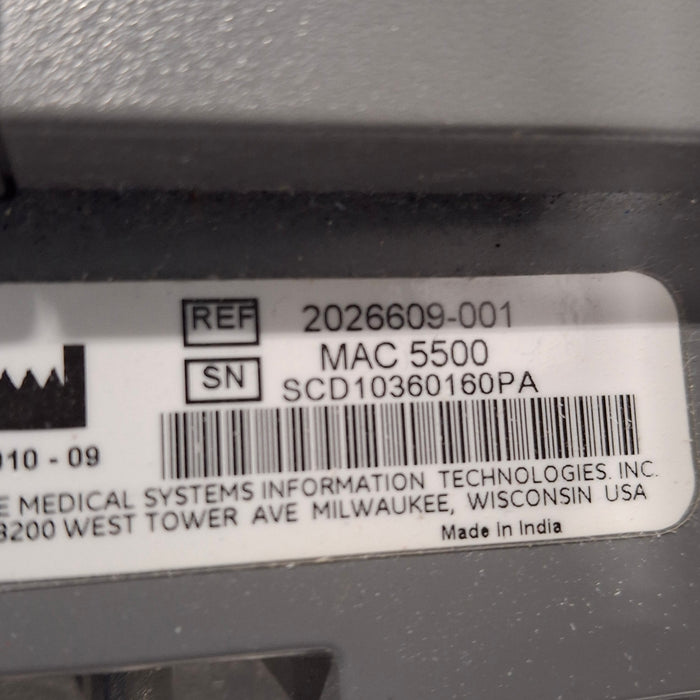 GE Healthcare MAC 5500 ECG without CAM Module