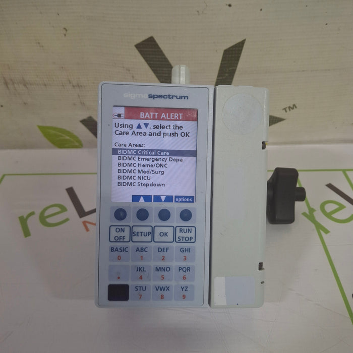 Baxter Sigma Spectrum with B/G Battery Infusion Pump