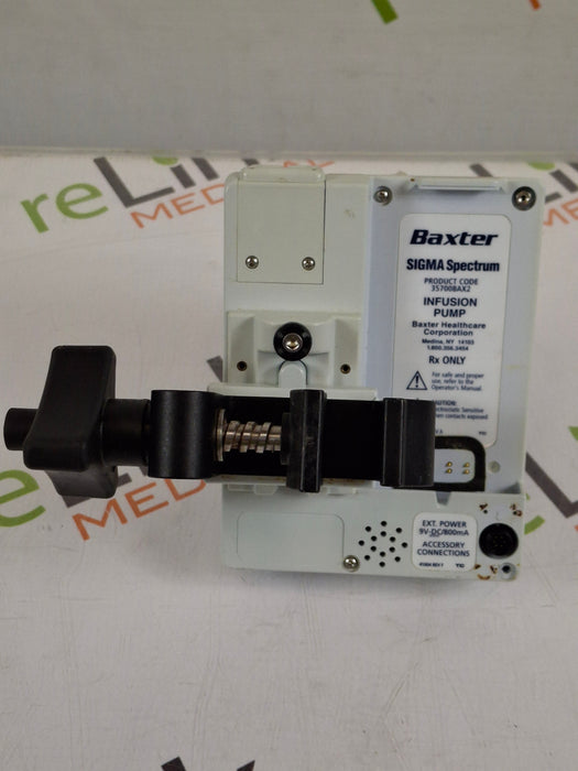 Baxter Sigma Spectrum 8.00.03 w/o Battery Infusion Pump