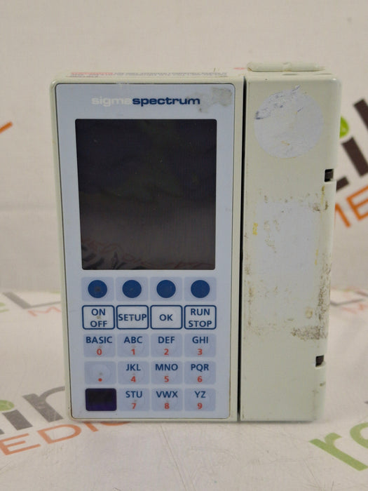 Baxter Sigma Spectrum 8.01.00 w/o Battery Infusion Pump