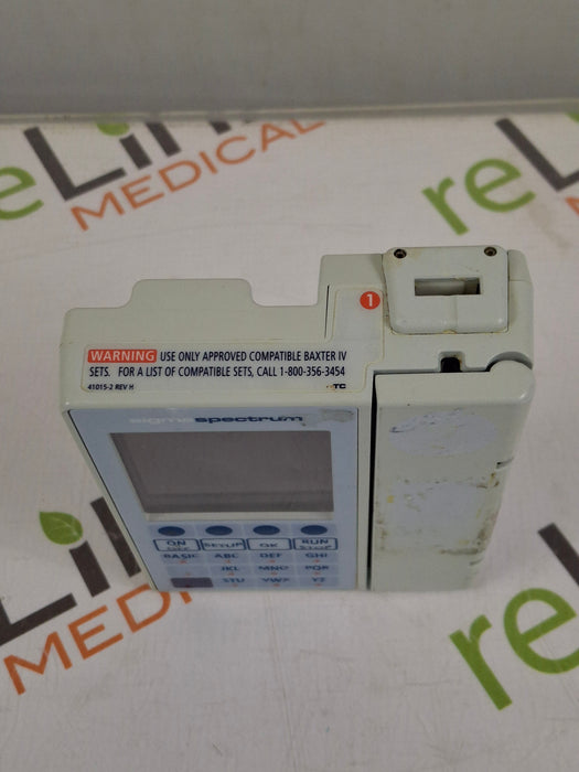Baxter Sigma Spectrum 8.01.00 w/o Battery Infusion Pump