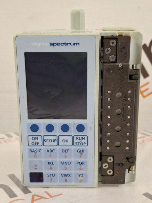 Baxter Sigma Spectrum 8.00.03 w/ B/G Battery Infusion Pump