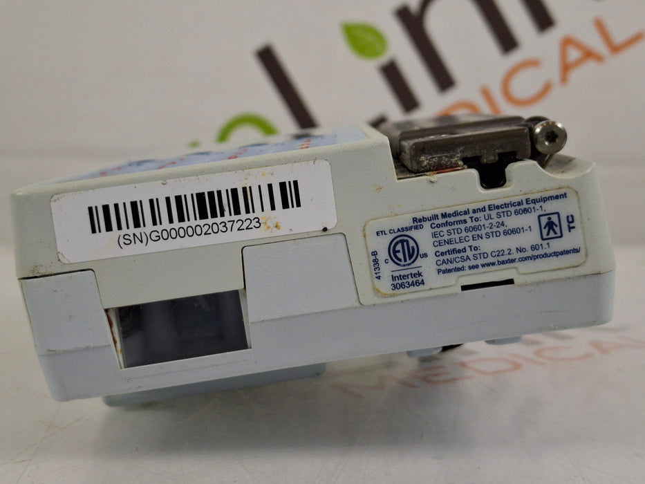 Baxter Sigma Spectrum 8.00.03 w/ B/G Battery Infusion Pump