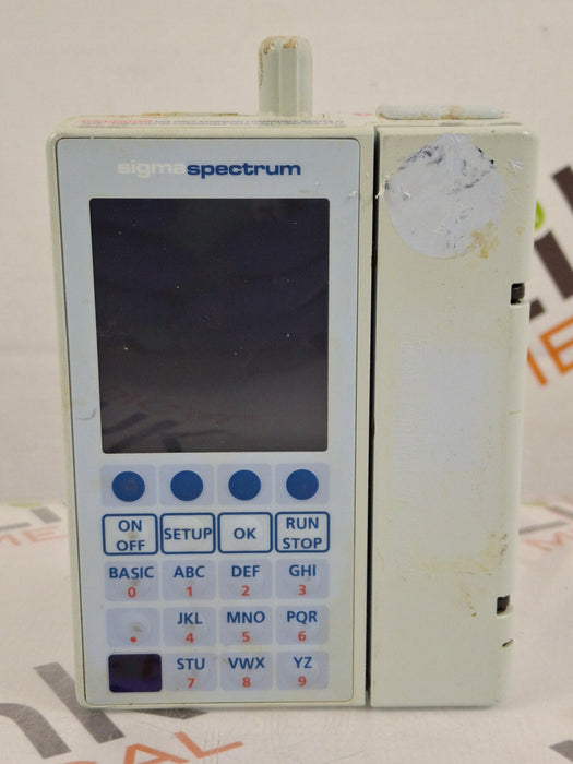 Baxter Sigma Spectrum 8.00.05 with B/G Battery Infusion Pump