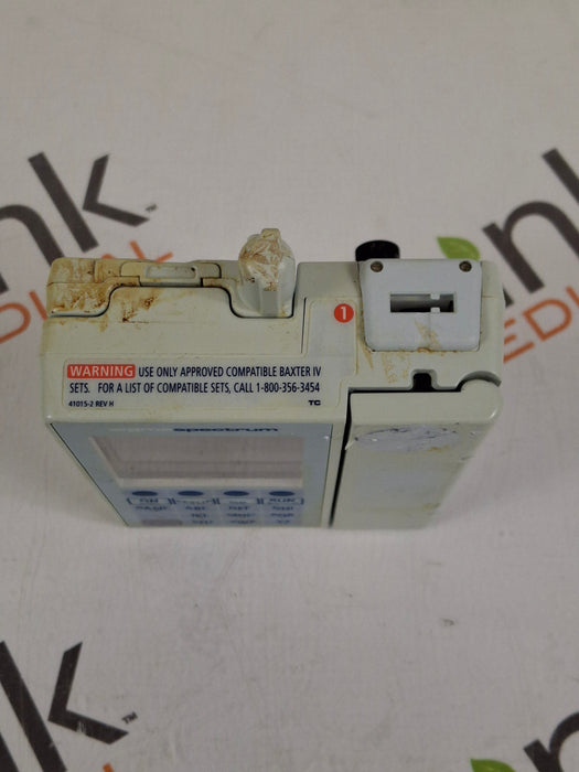 Baxter Sigma Spectrum 8.00.05 with B/G Battery Infusion Pump