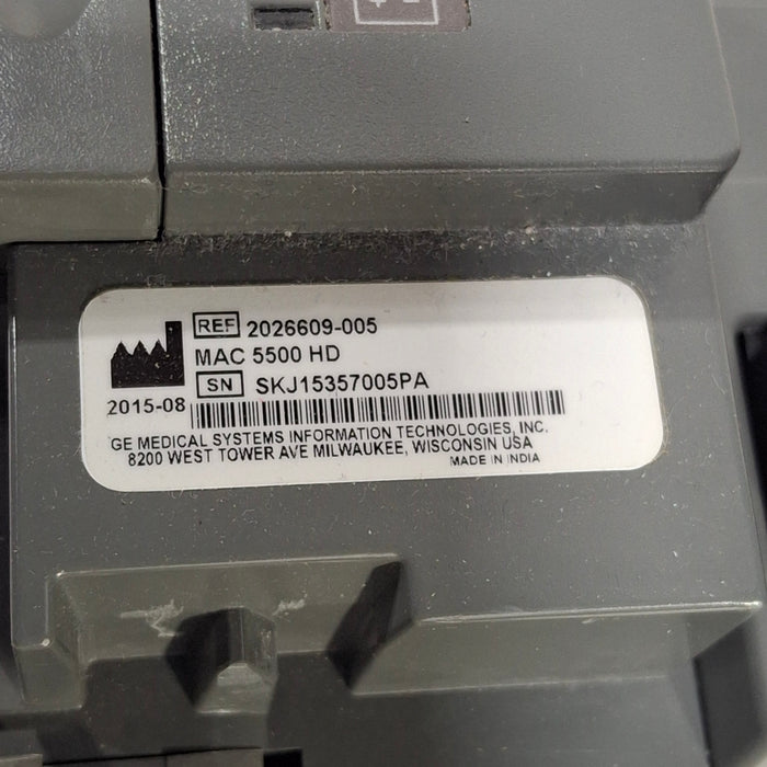 GE Healthcare MAC 5500 HD ECG without CAM Module