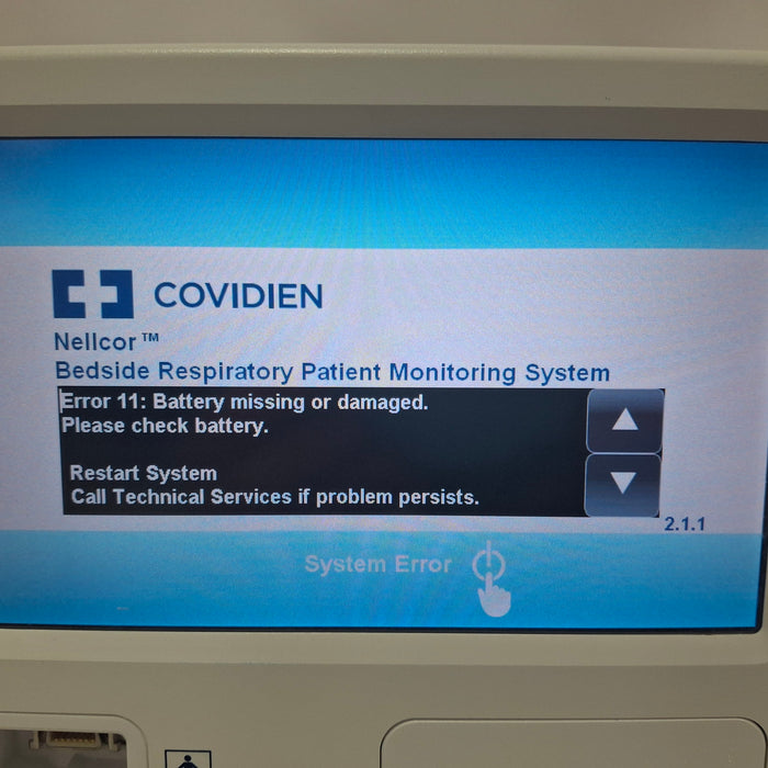 Covidien PM1000N Nellcor Bedside SPO2 Monitor