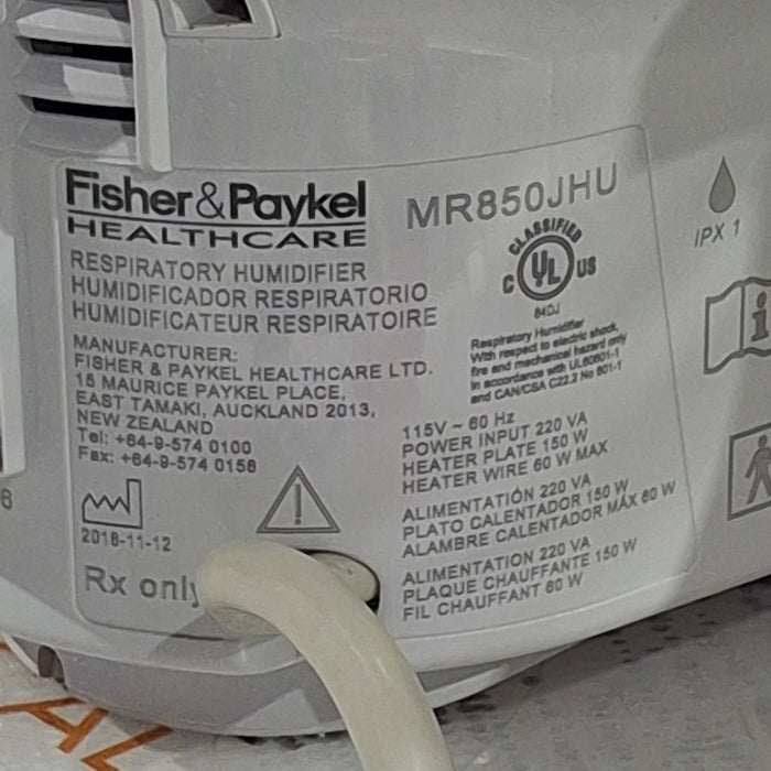 Fisher & Paykel MR850JHU Humidifier