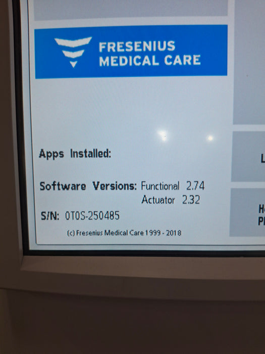 Fresenius 2008T Dialysis Machine Hemodialysis